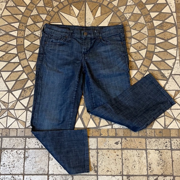 COH Wimbledon #254 Stretch Cropped Kelly Jeans Low Rise SIze 27 - Picture 14 of 16